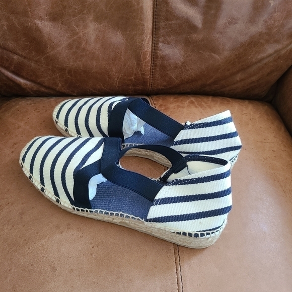 Toni Pons Tarbes Low Wedge Slip-on Espadrille Sandals, Size 11 - Picture 4 of 12